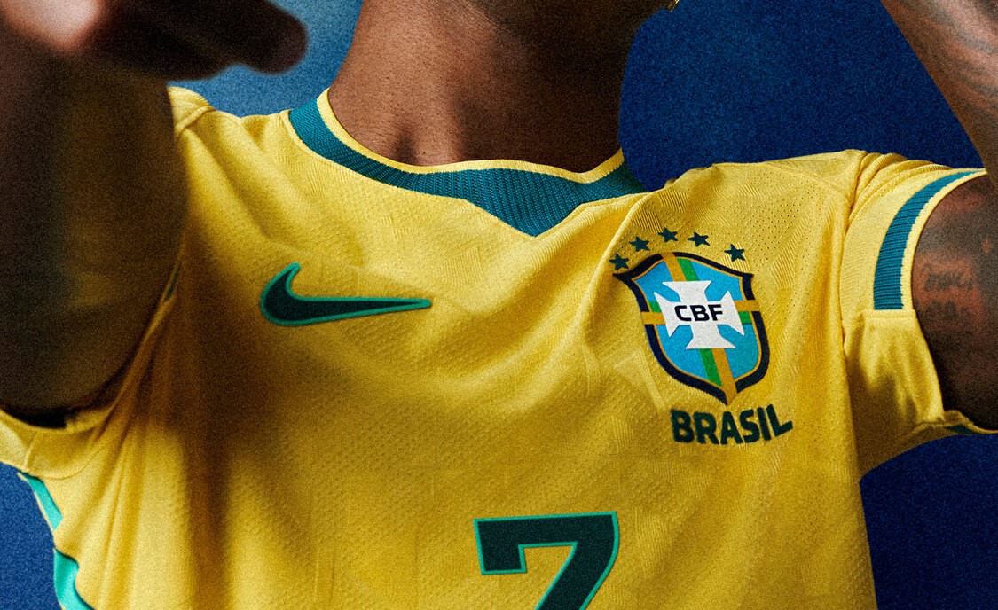 Uniforme 1 da Seleção Brasileira para a Copa do Mundo de 2026. —