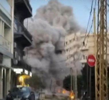 Imagem - 12 pessoas morrem após ataque de míssil israelense no centro de Beirute