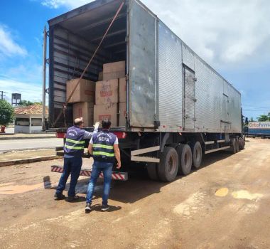 Imagem - Carga irregular de eletrônicos é barrada na divisa do Pará com o Maranhão