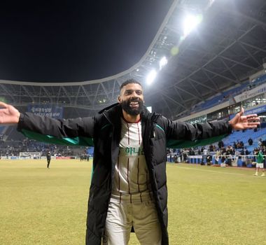 Imagem - Ex-Paysandu marca pela primeira vez e celebra início de trajetória no futebol sul-coreano
