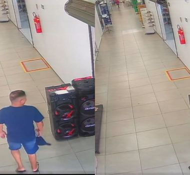 Imagem - Loja na Pedreira é furtada; criminoso leva caixa de som