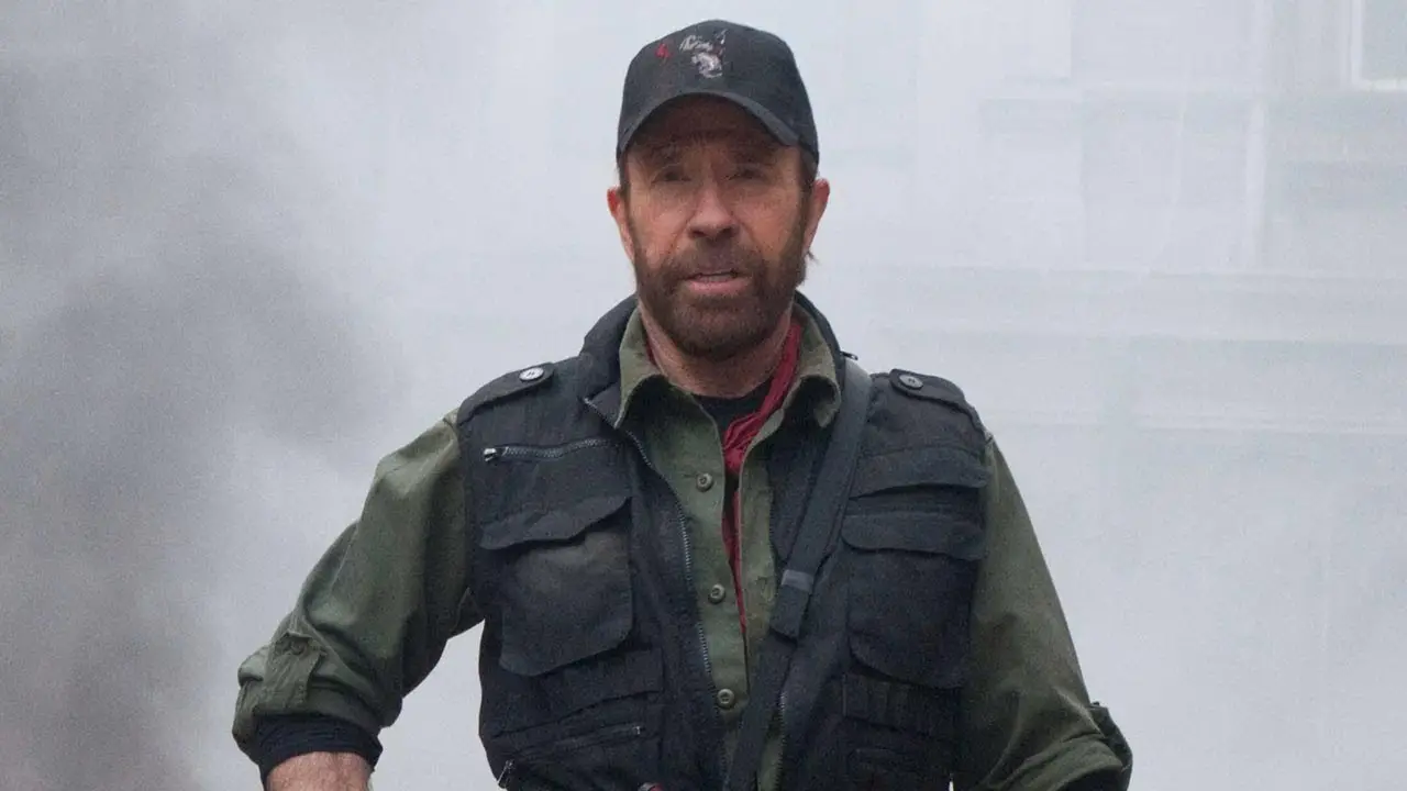 (O ator Chuck Norris)