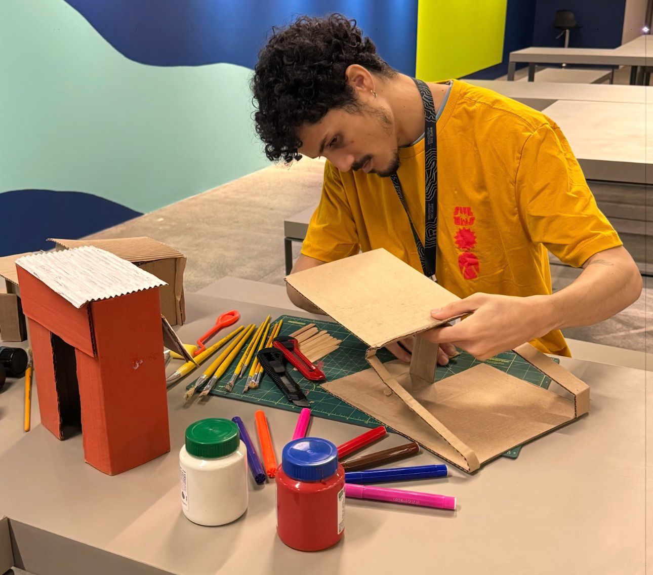 Oficina de maquetes propõe olhar criativo sobre fachadas urbanas de Belém - 