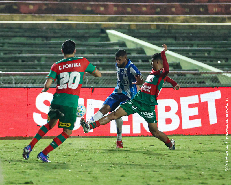 Papão eliminou a Lusa na Copa do Brasil - 