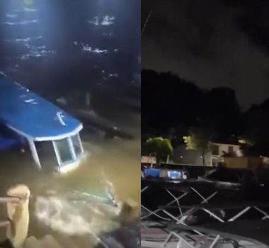 Imagem - Moradores de Santarém, no Pará, acumulam prejuízos com a forte chuva desta quinta