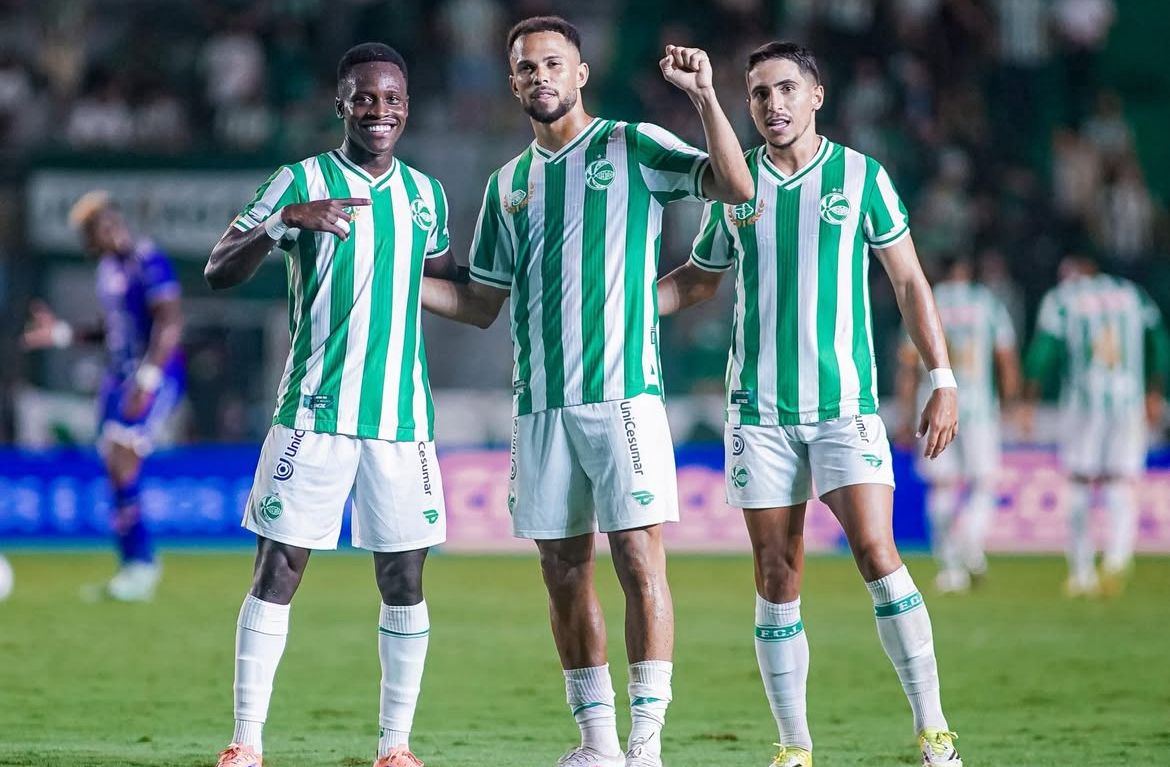 Ju goleou o time paraense no Alfredo Jaconi - 