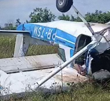 Imagem - Vídeo: Queda de avião em Manaus deixa um morto e um ferido grave