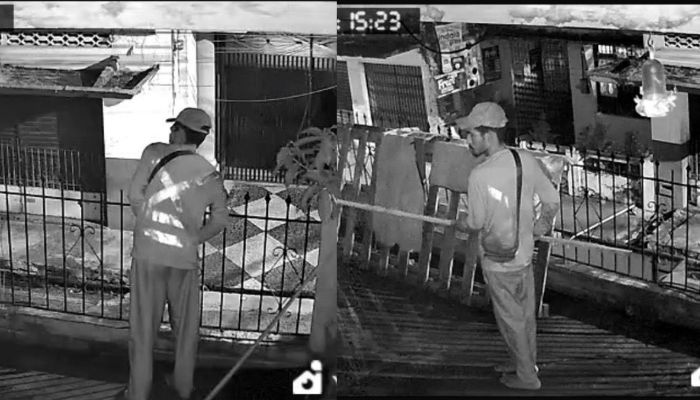 Homem é flagrado rondando casa no centro comercial de Belém