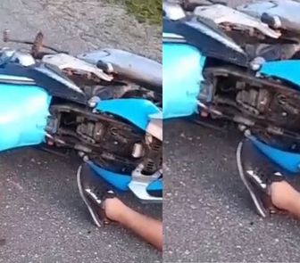 Imagem - Colisão entre motocicleta e carreta deixa vítima fatal na BR-316, em Castanhal