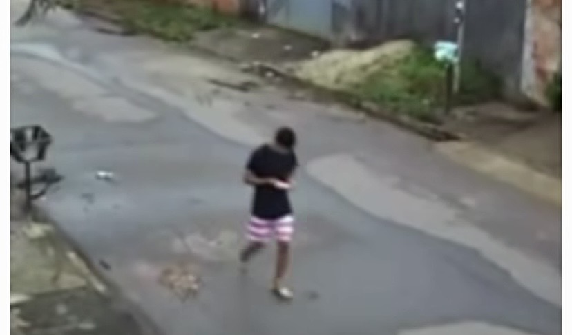 O suspeito teria entrado no escritório do influenciador nas primeiras horas da manhã de sábado (21)

