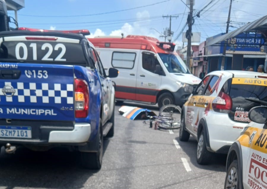 Acidente na travessa SN 3, próximo da WE 22 e WE 23, em Ananindeua. —