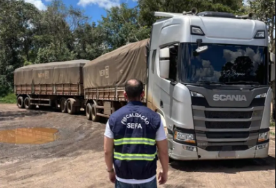 Carga avaliada em R$ 199.504,41 aprendida pela SEFA. —