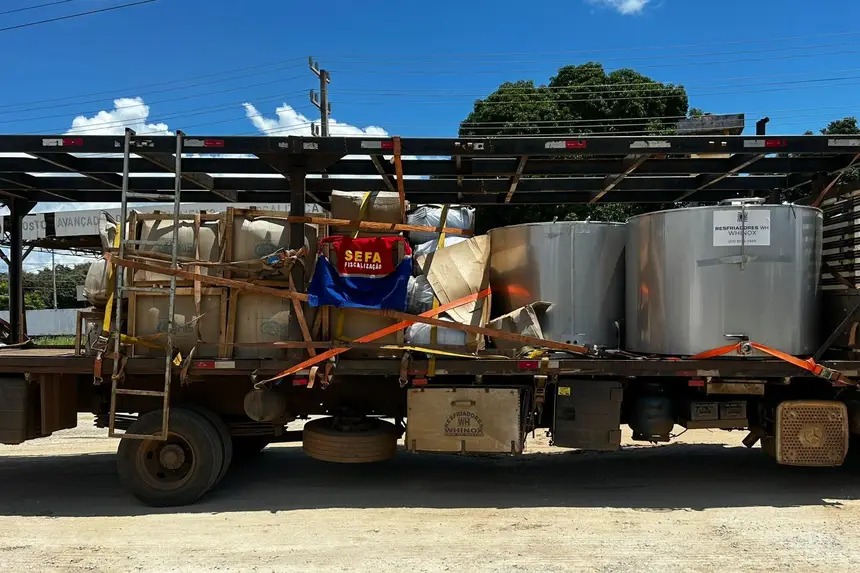 Imagem - Sefa apreende 30 toneladas de cacau e 210 mil litros de combustível em operações no Pará