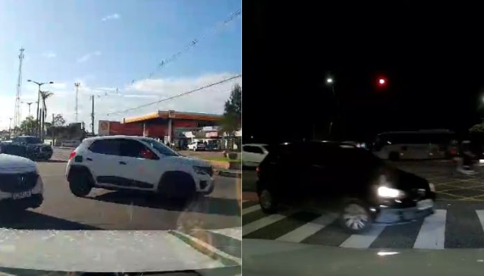 Vídeo: flagrantes mostram imprudência no trânsito em Belém e Ananindeua