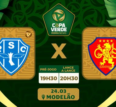 Imagem - Em Castanhal, Paysandu inicia Copa Norte contra o GAS; acompanhe