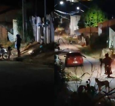 Imagem - Assalto a motociclista é registrado por morador, em Tucuruí