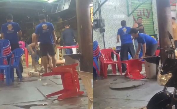 Discussão em lanchonete termina em luta corporal entre clientes e funcionários