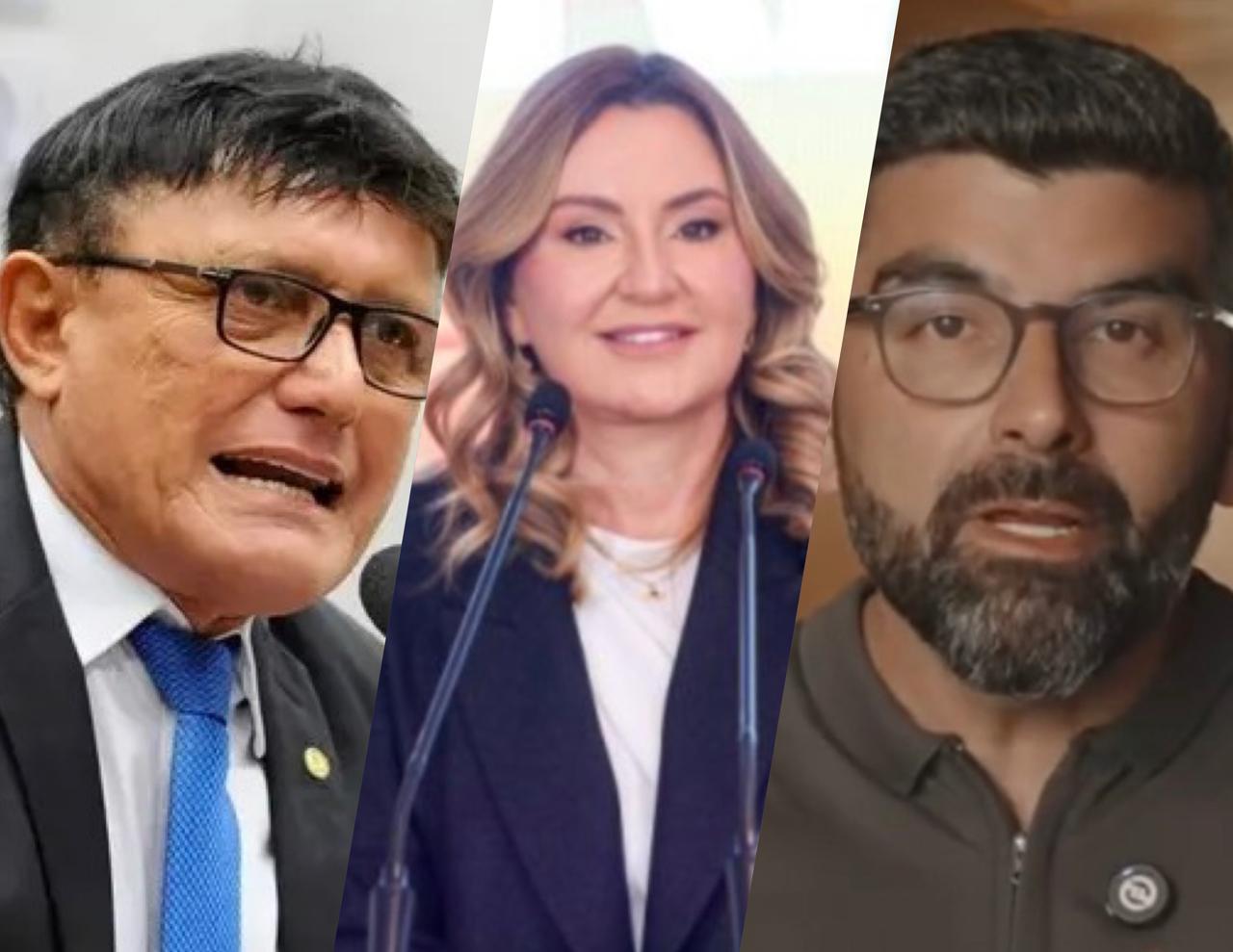 Eder Mauro (PL), Hana Ghassan (MDB), Daniel Santos (PSB)