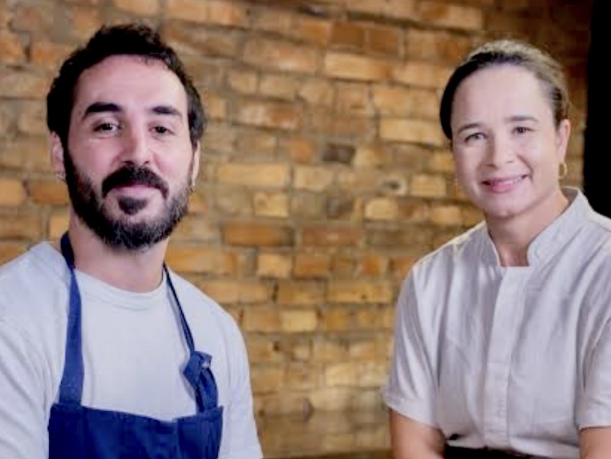 O italiano, Mirko Medri, e a paulistana, Fernanda Possi, assinam o menu do restaurante 