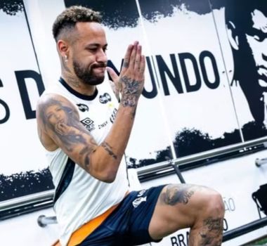 Imagem - Neymar inicia preparação antecipada no Santos durante Data Fifa