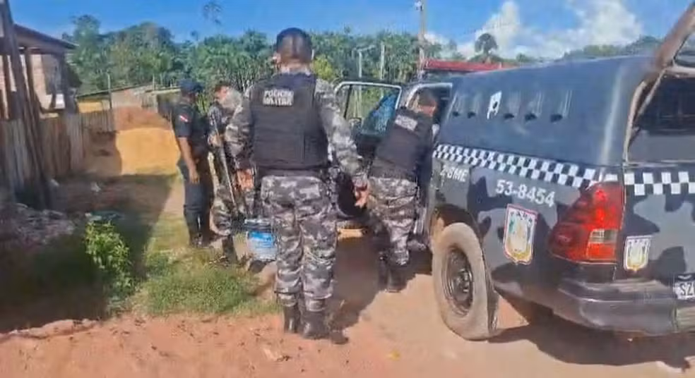 Homem é preso com drogas escondidas no balde de tinta em Santarém