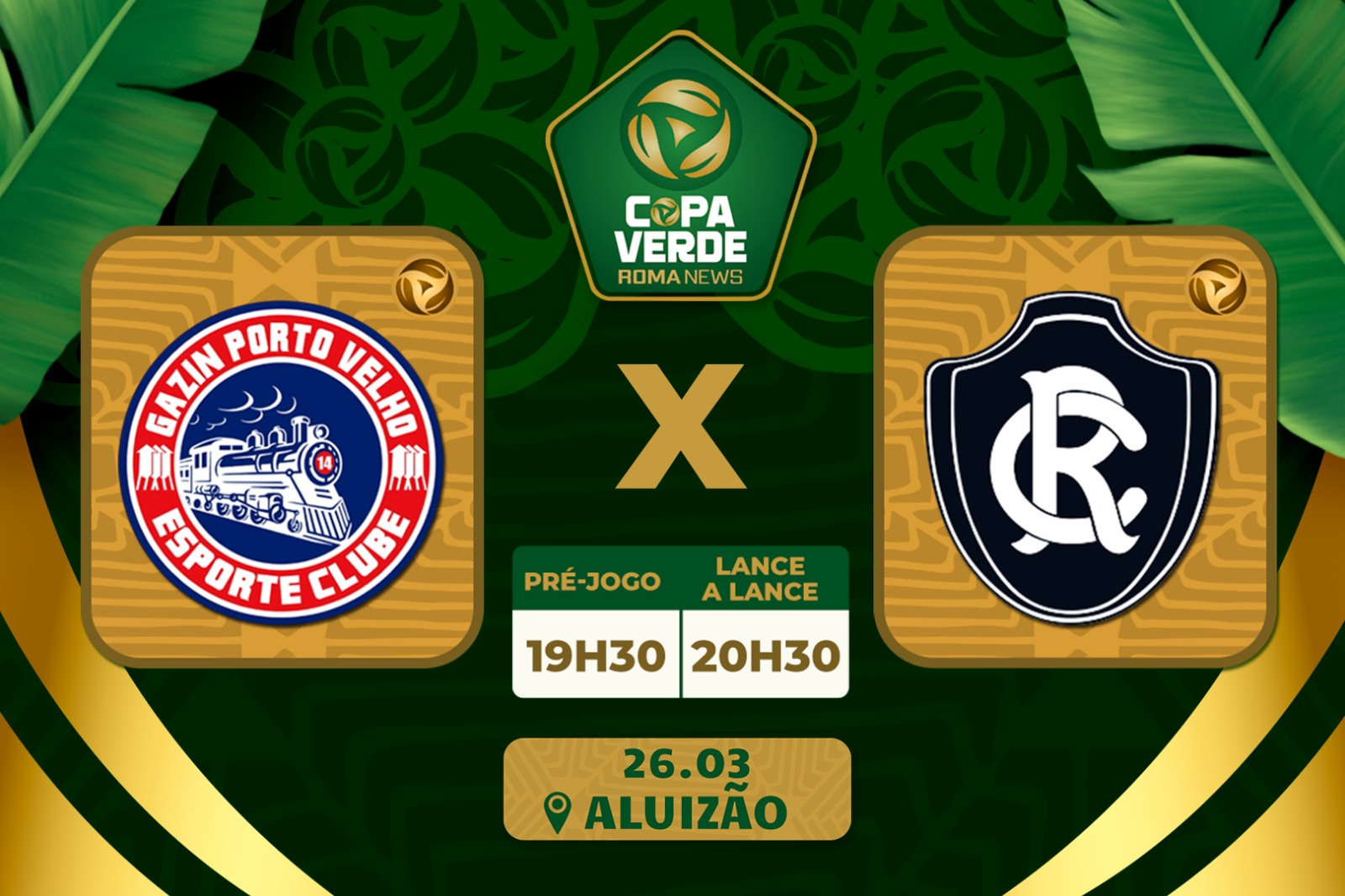 Roma News faz a cobertura em tempo real do duelo - 