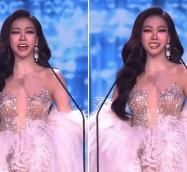 Imagem - Candidata a miss perde os dentes falsos em palco e continua a apresentação