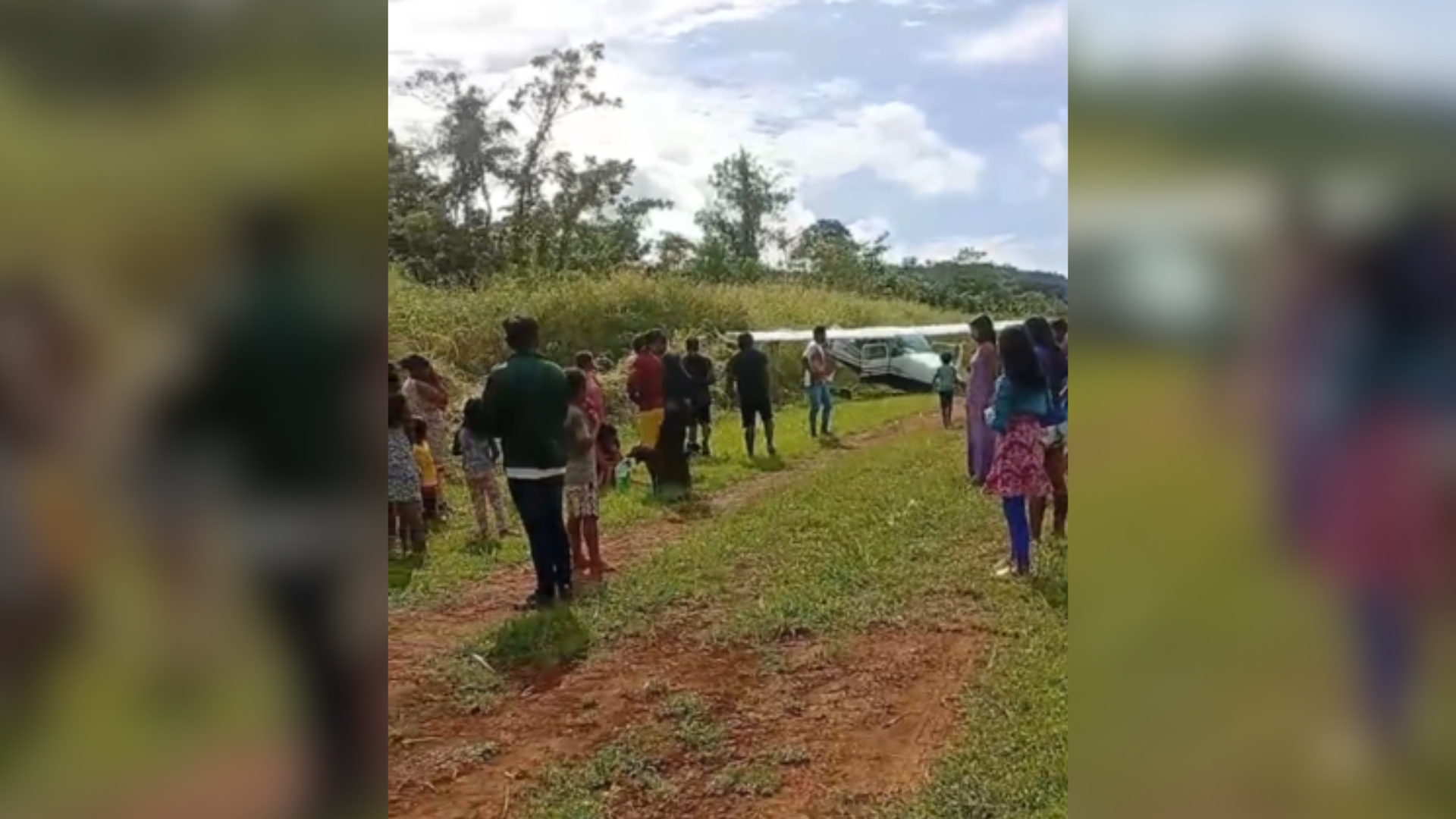 Aeronave buscava paciente quando sofreu incidente na decolagem; não há feridos