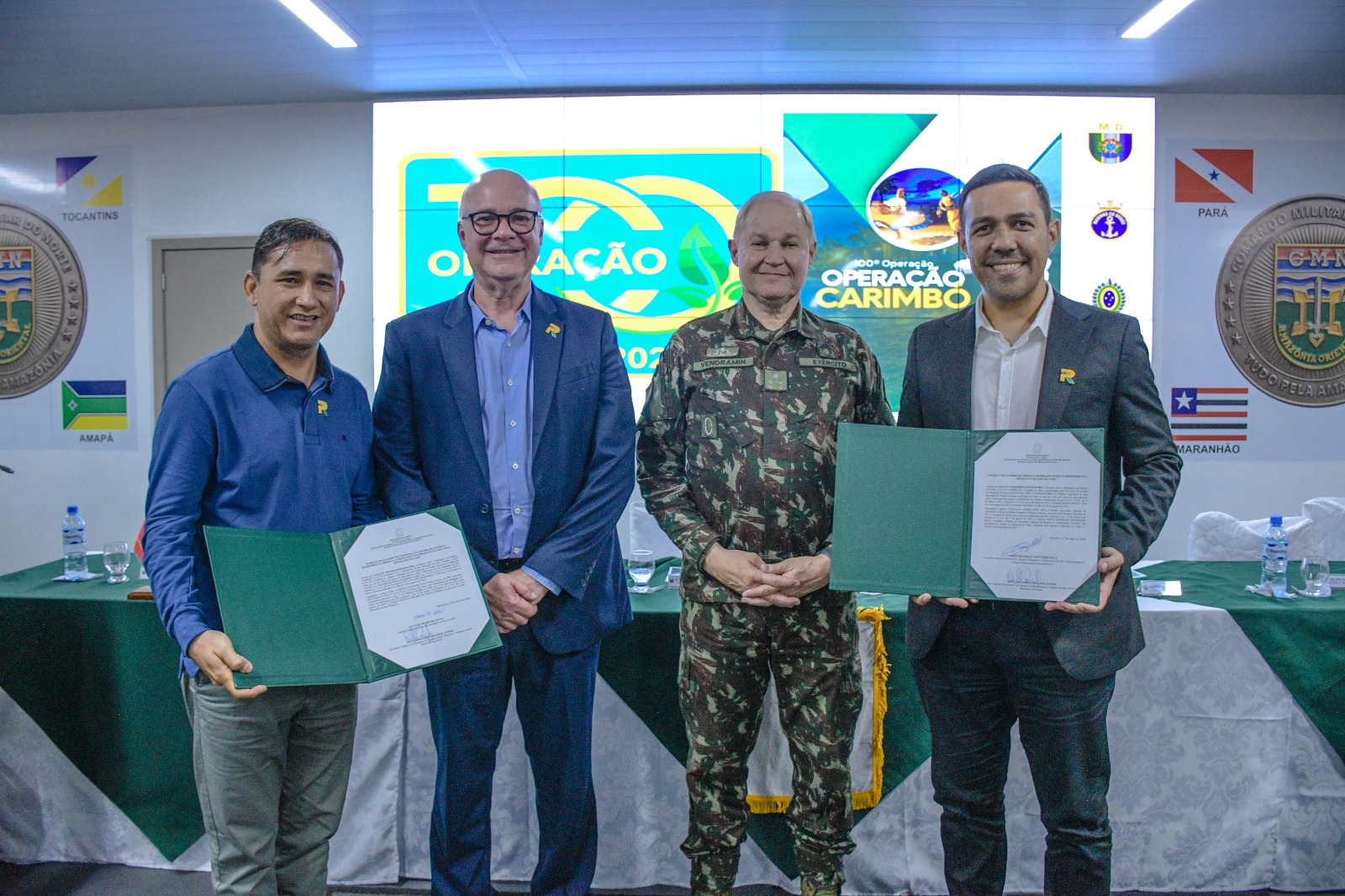 Durante o evento, foram assinados os acordos de adesão à operação, que formalizam as responsabilidades e contrapartidas dos participantes.