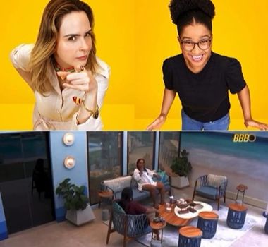 Imagem - Castigo do mostro é interrompido para que Milena e Ana Paula possam comer e descansar