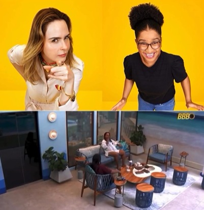 As participantes pararam com o castigo, para poder comer e descansar)