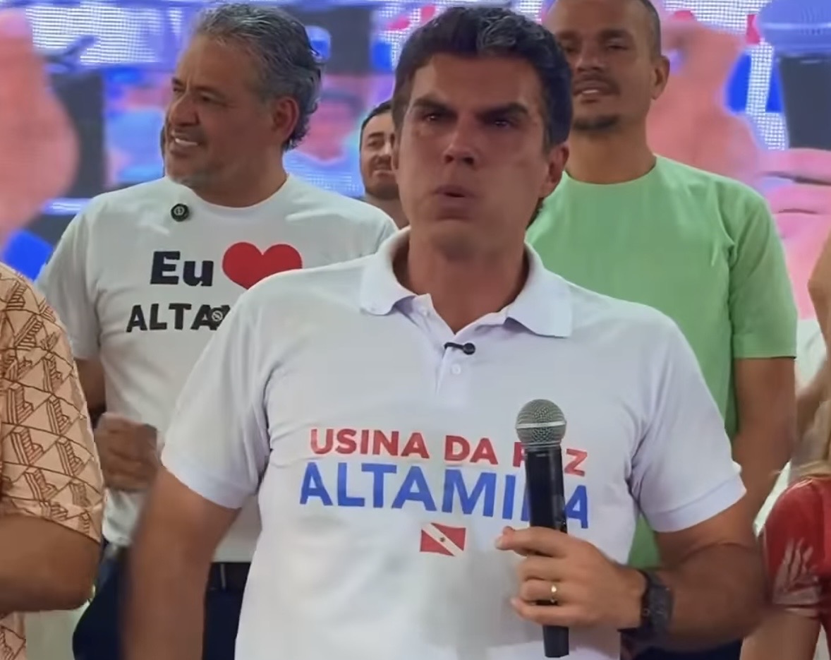 Em despedida do governo, Helder chora durante entrega de Usina da Paz em Altamira 

