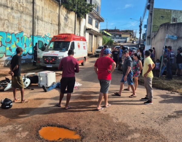 Imagem - Motociclista morre após colisão com caminhonete em cruzamento de Parauapebas