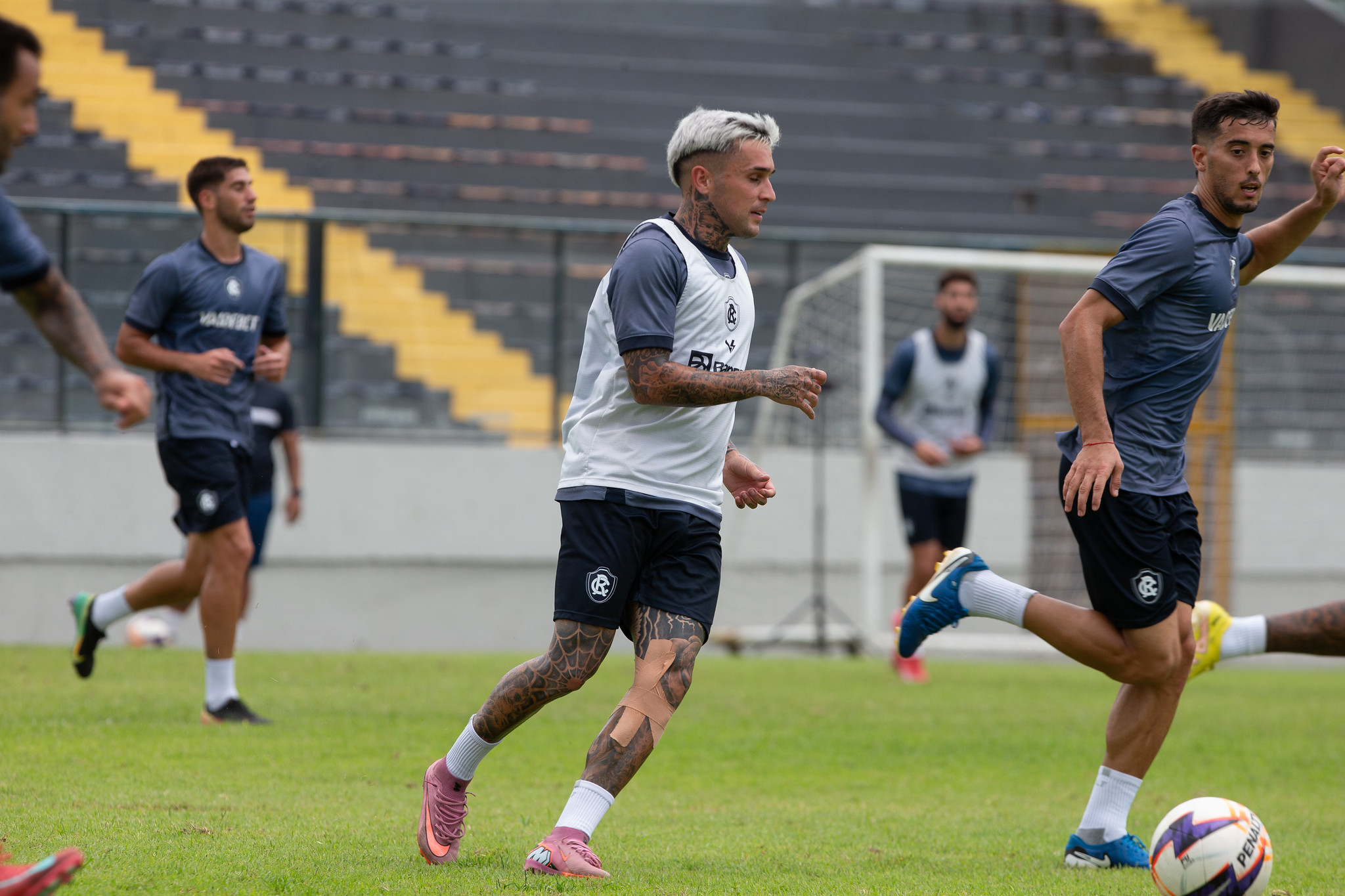 Treino do Remo antes do jogo