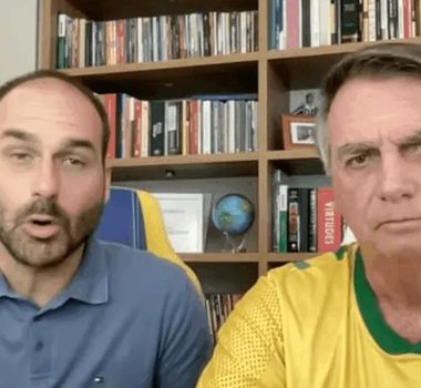 Imagem - Vídeo de Eduardo nos EUA pode comprometer prisão domiciliar de Bolsonaro; entenda