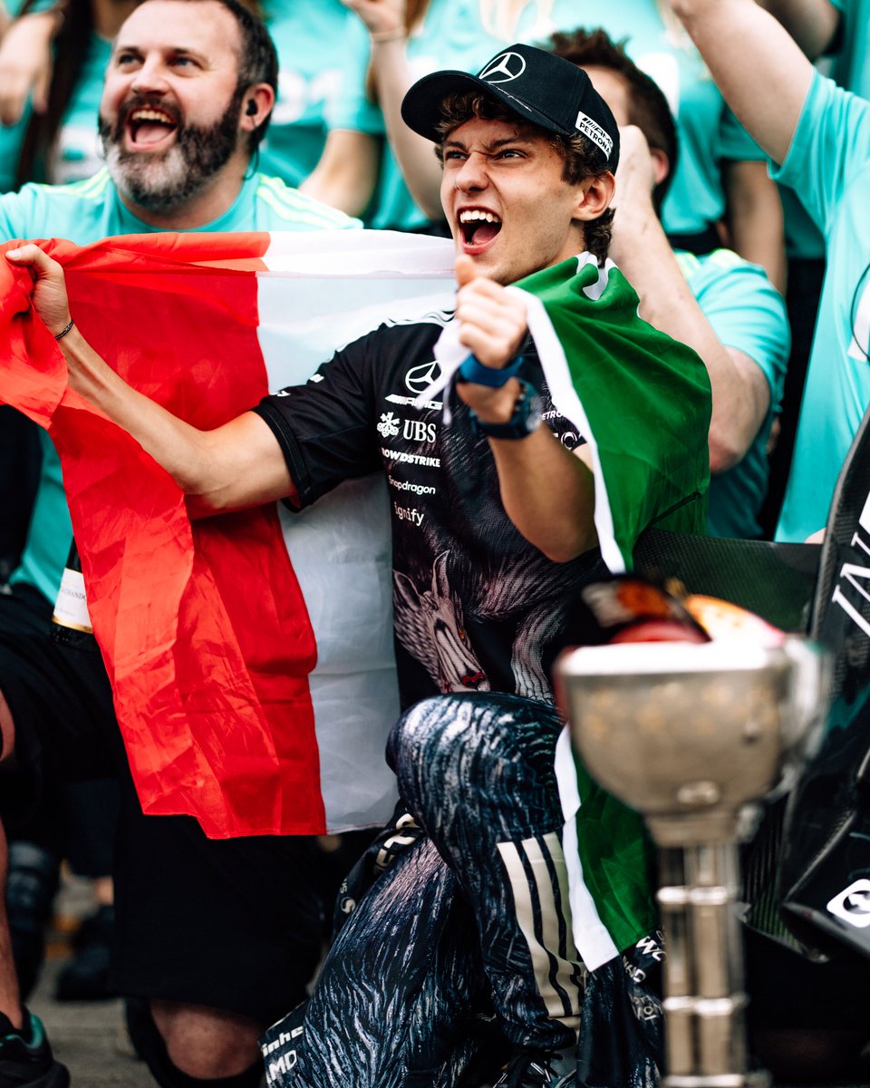 Andrea Kimi Antonelli venceu a segunda seguida