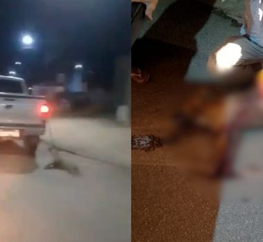 Imagem - Vídeo mostra cachorro sendo arrastado por caminhonete e causa revolta no Pará