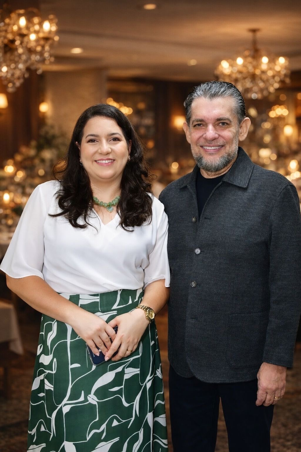 Danielle Cruz e Osvaldo Carvalho