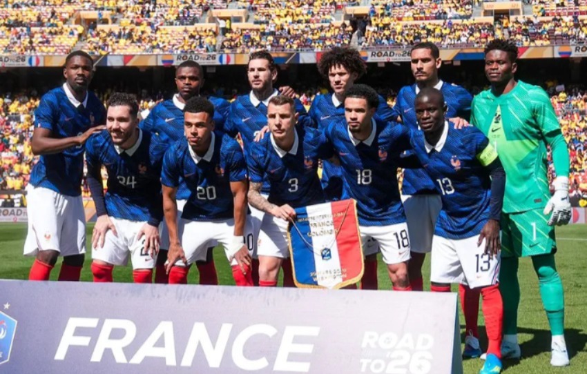 Titulares foram poupados na seleção da França - 