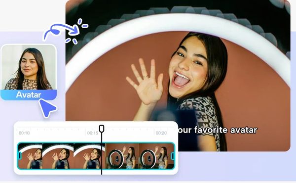 Crie saudações personalizadas para clientes com um avatar falante de IA