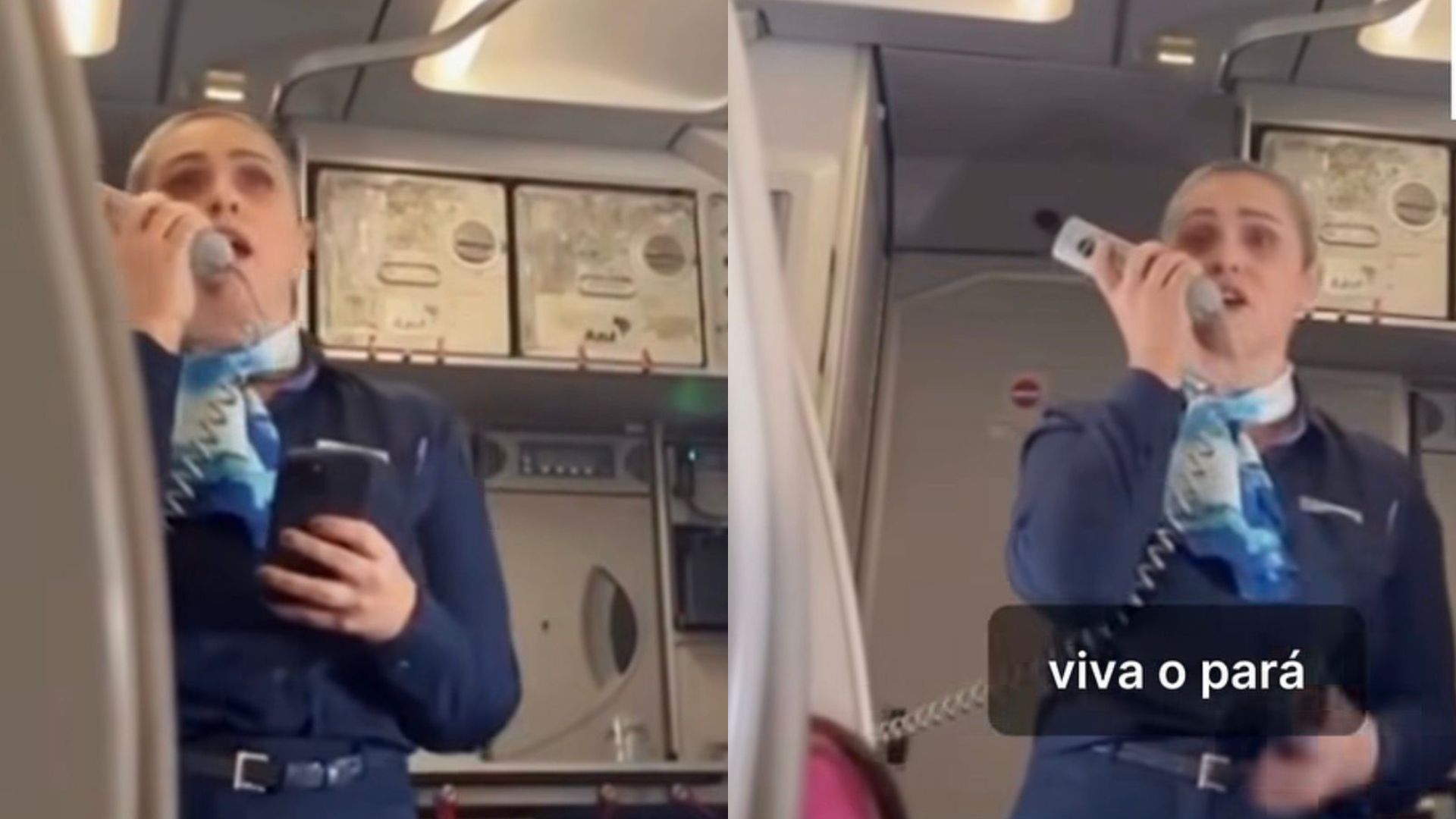 Comissária se despede de Belém com homenagem emocionante em sua última conexão