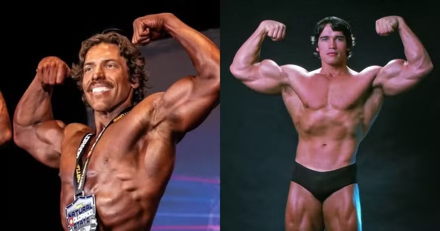 Joseph está seguindo o caminho do pai no fisiculturismo - 