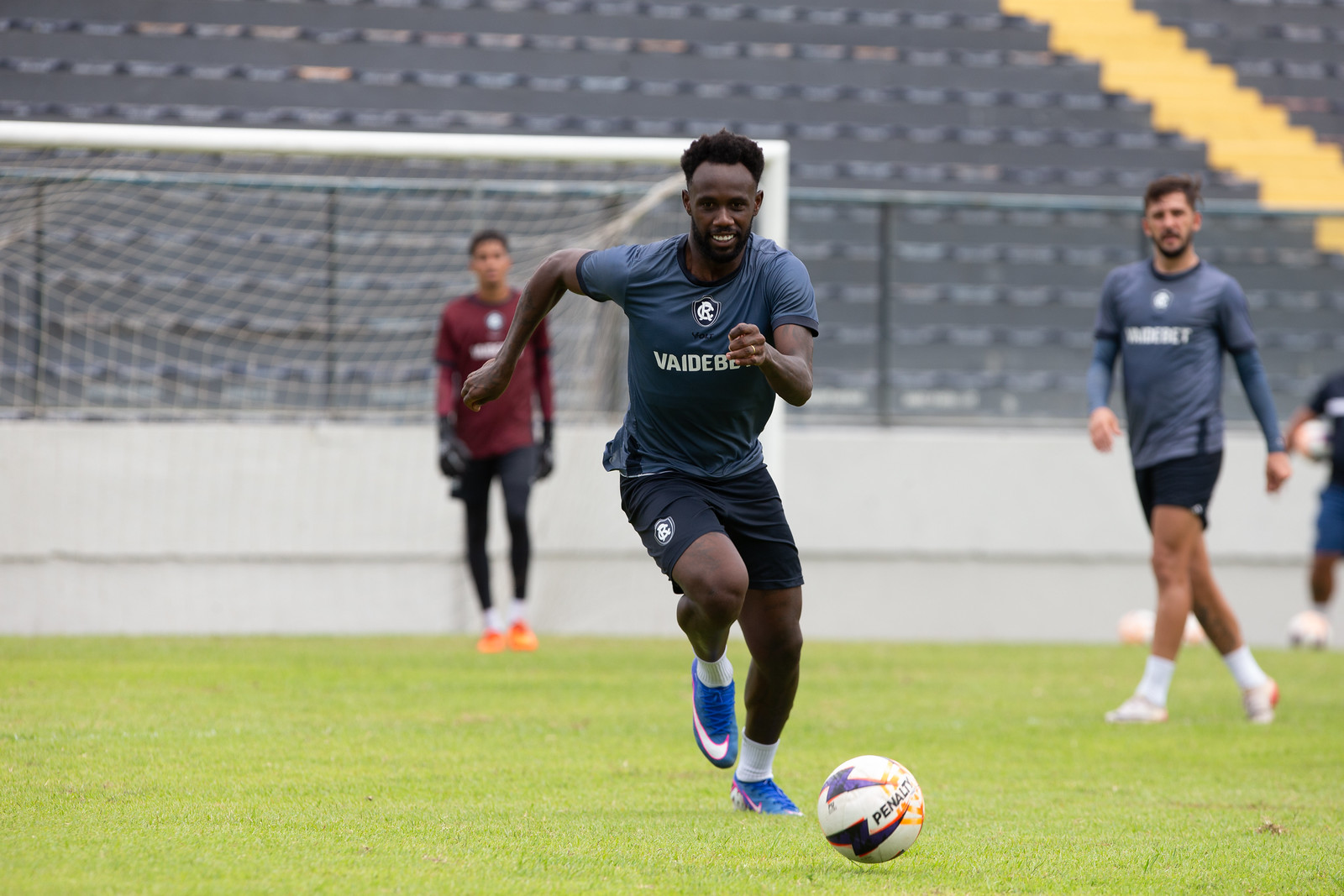 David Braga durante o treino de sábado (28). —