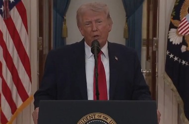 (Donald Trump, presidente do Estados Unidos)