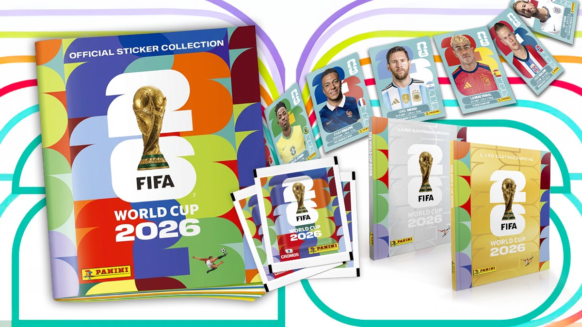 Álbum de figurinhas da Copa do Mundo da FIFA 2026. —