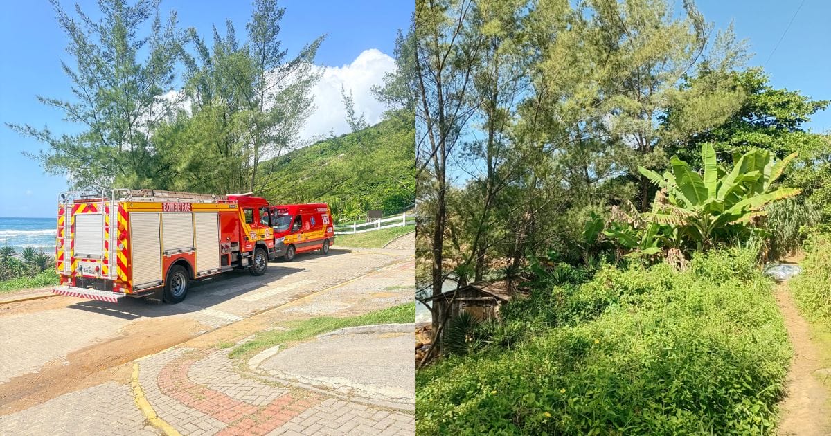 Pai e filha morrem após choque elétrico durante trilha em praia de Santa Catarina
