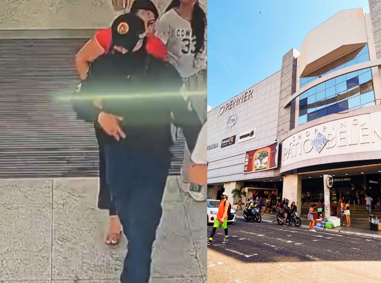 Imagem - Vídeo: suspeito de assalto em joalheira de shopping em Belém usava uniforme da PC