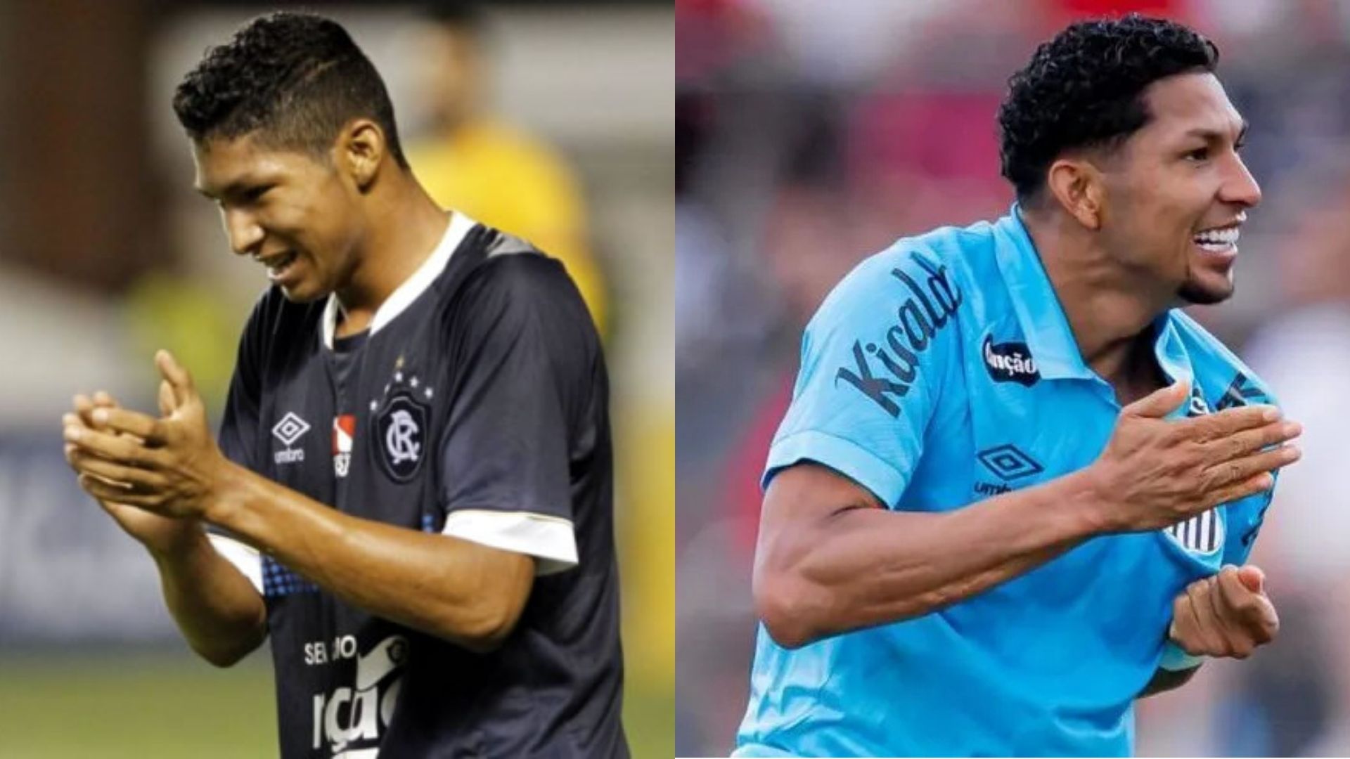 Rony foi formado nas categorias de base do Leão e hoje faz parte do elenco do Santos. —