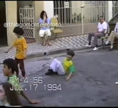 Imagem - Fotógrafo resgata vídeo com comemoração pelo tetra na Copa de 1994 e viraliza