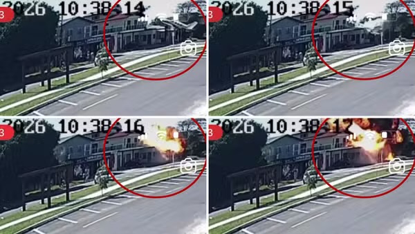 Ao todo, quatro ocupantes estavam na aeronave